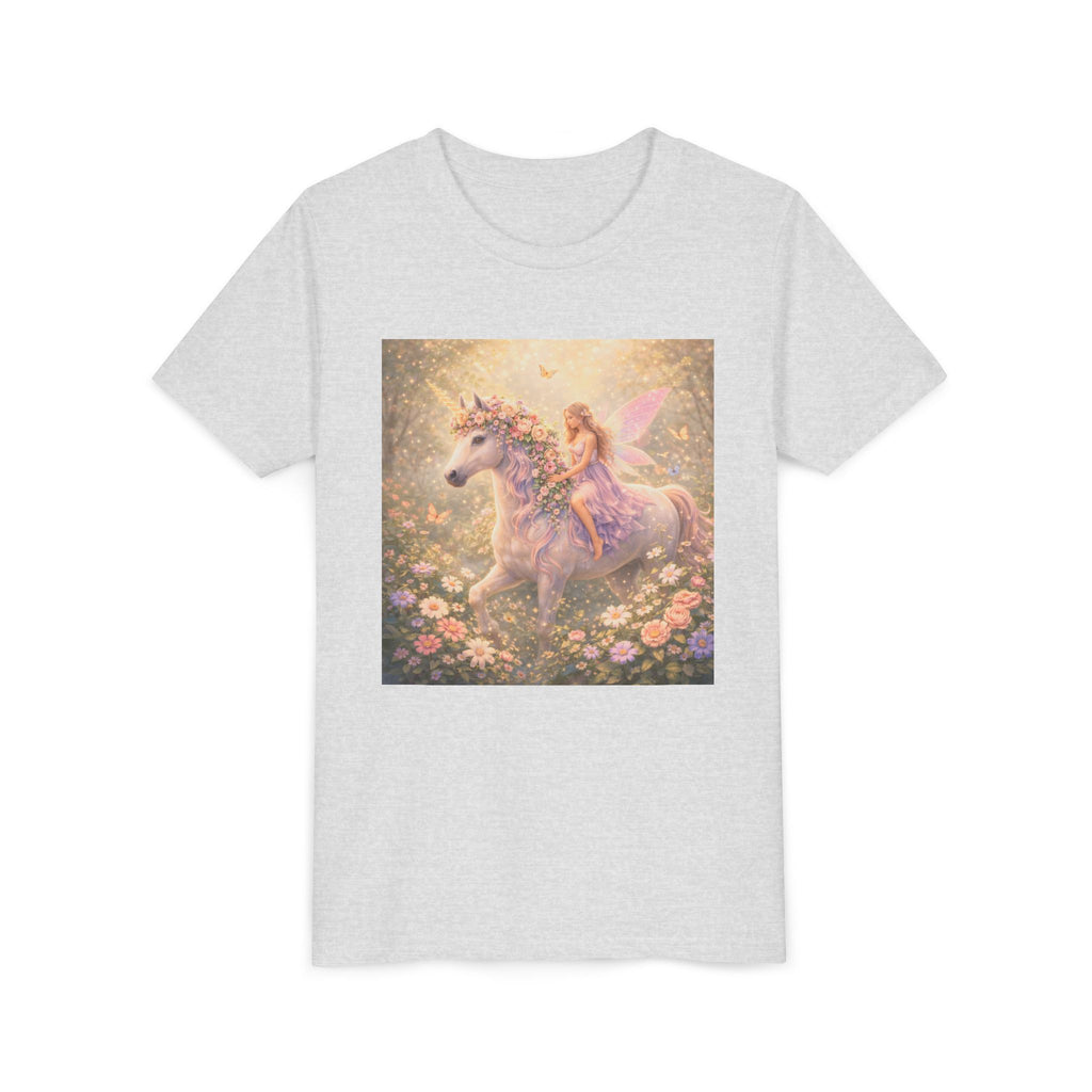 Youth Tee — Magical Unicorn Fairy Ride Kids T‑Shirt
