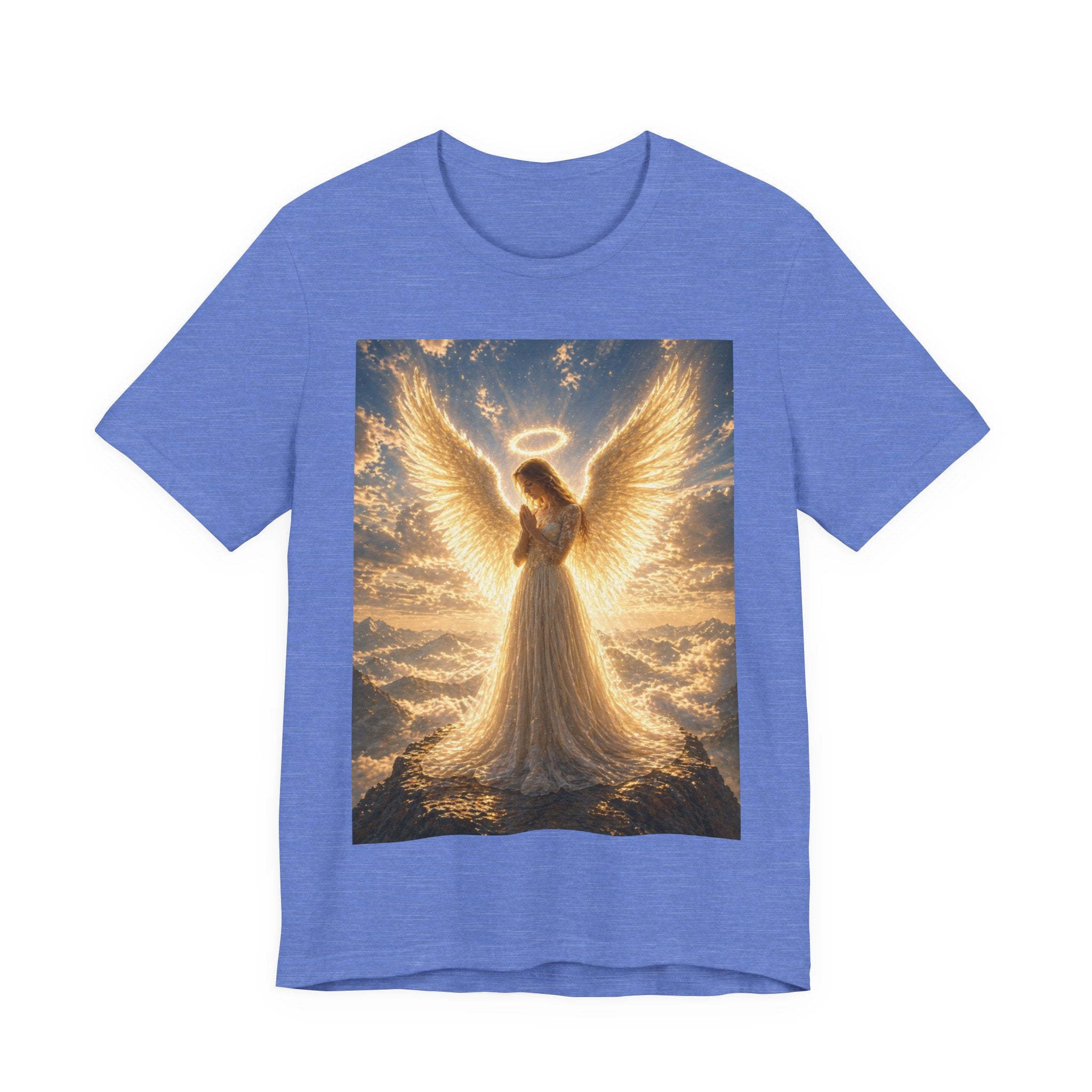 Angle praying Unisex Jersey Short Sleeve Tee