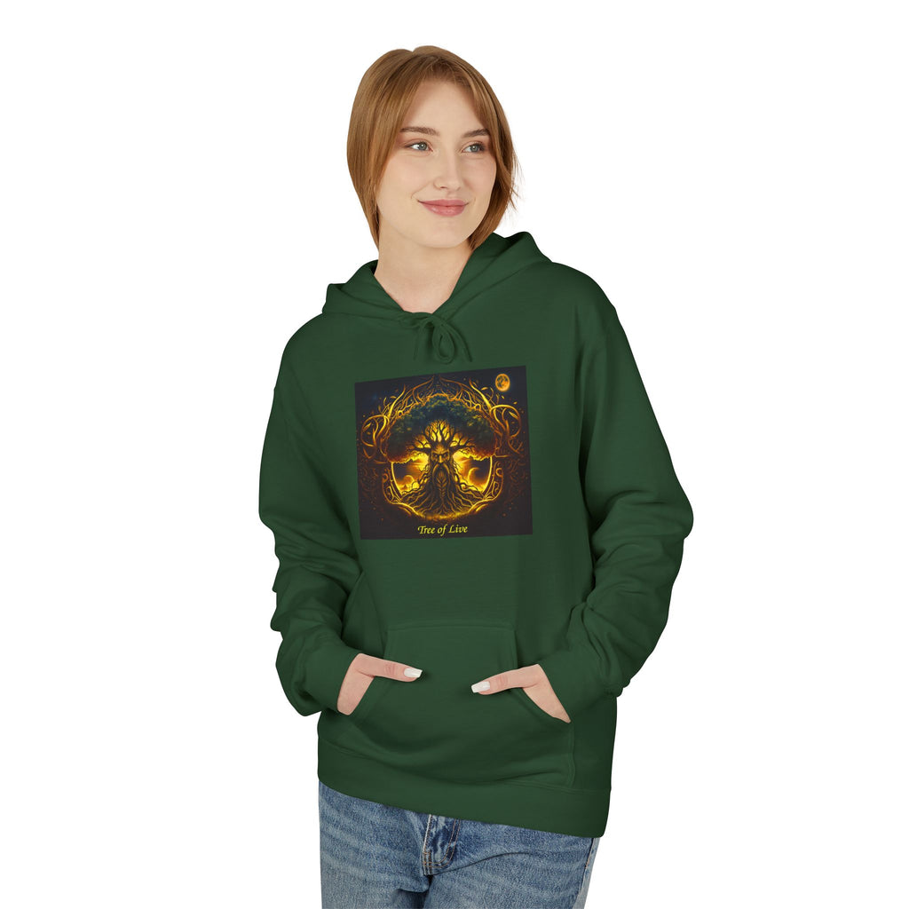 Yggdrasil, the Tree of Life  Hoodie — Mystical Nature Graphic Sweatshirt