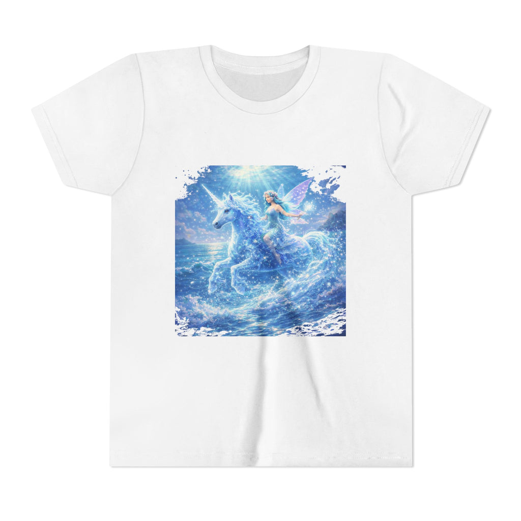 Magical Mermaid Unicorn Youth Tee – Fantasy Ocean Adventure Shirt