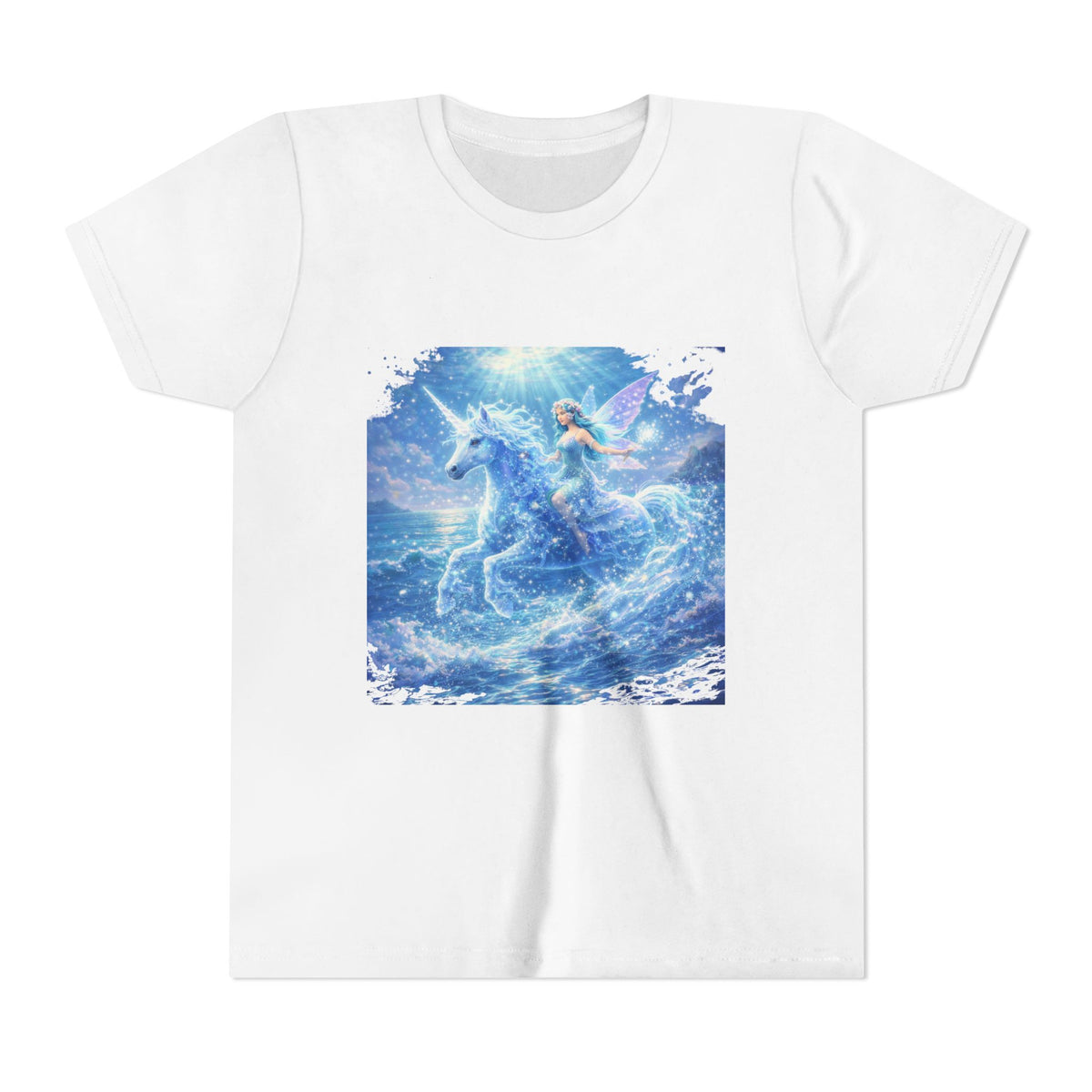 Magical Mermaid Unicorn Youth Tee – Fantasy Ocean Adventure Shirt