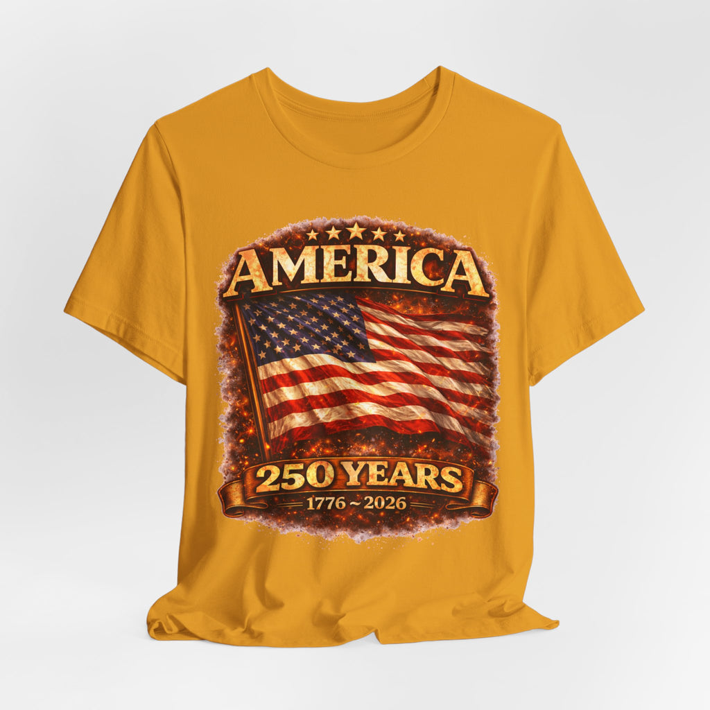 USA 250 years  Short Sleeve Tee
