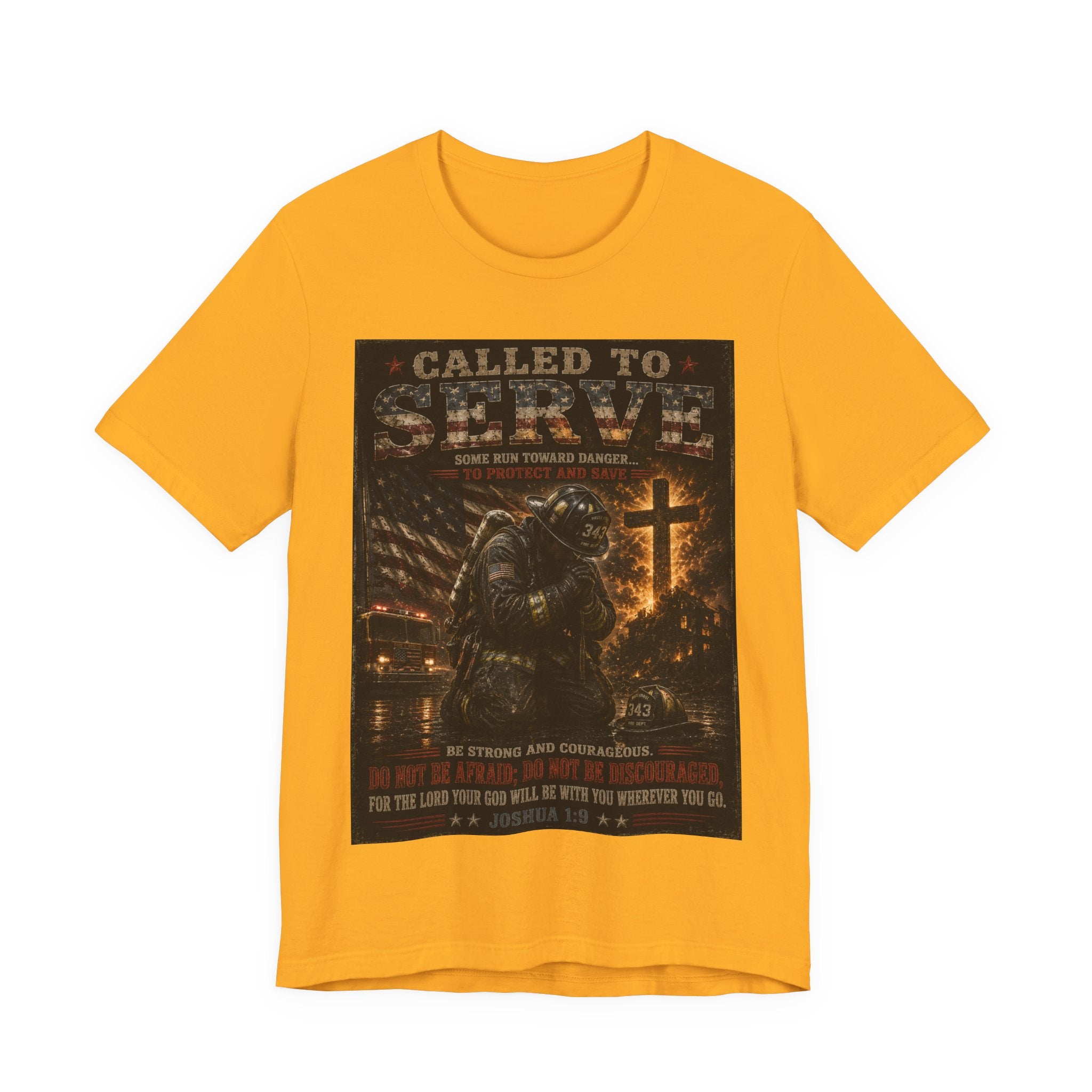 Called to Serve Graphic Tee — Military Christian Prayer T-Shirt