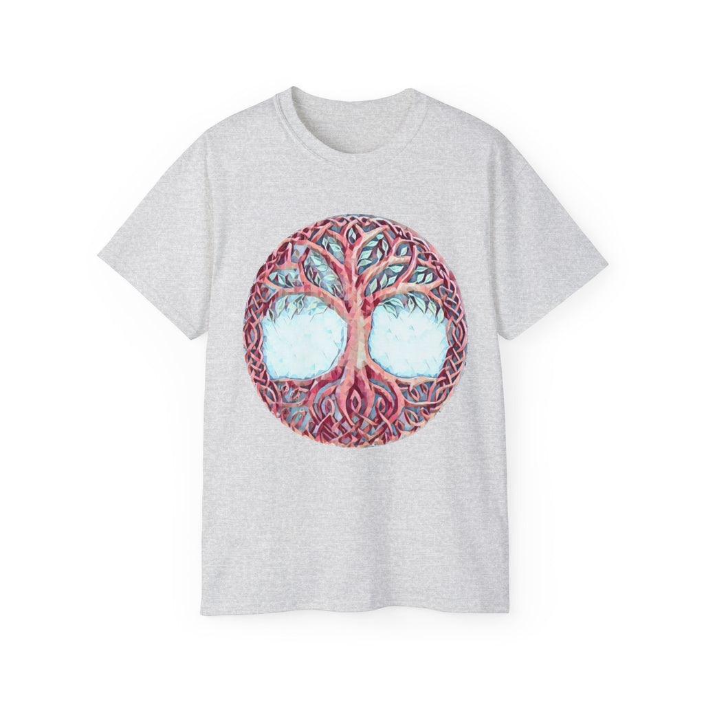 Yggdrasil – The Tree of Life Cotton T-Shirt — Celtic Roots Nature Graphic Tee