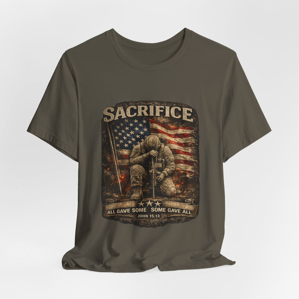 Veteran Sacrifice T-Shirt – 'All Gave Some, Some Gave All' Memorial Tee