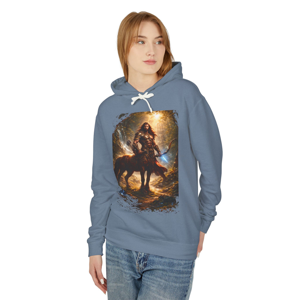 Centaur Graphic Hoodie — Norse Myth Fantasy Pullover