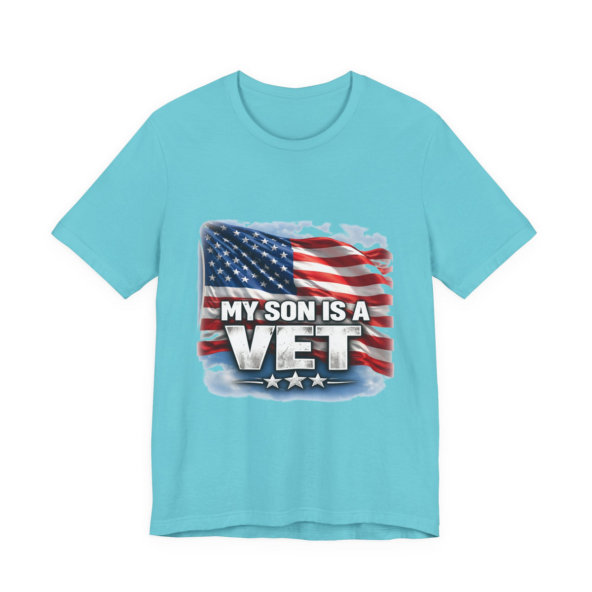 My Son is a vet!  Unisex Jersey Short Sleeve Tee