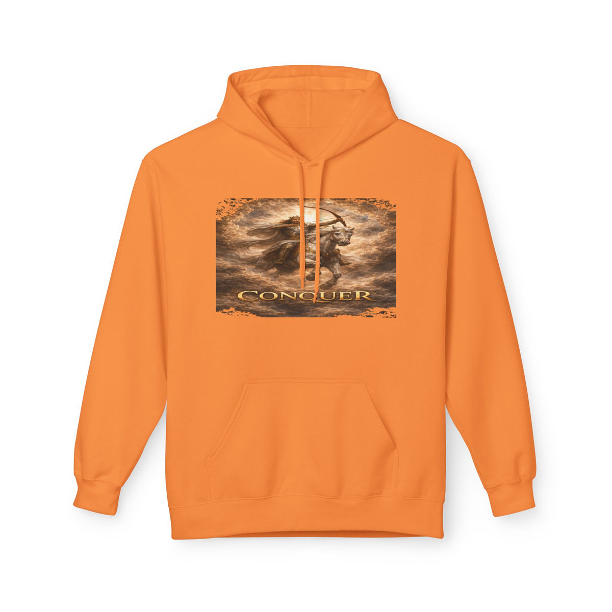 Revelation 6:1-2! And on the White horse was a rider the first horsemen of the apocalypse- Hoodie