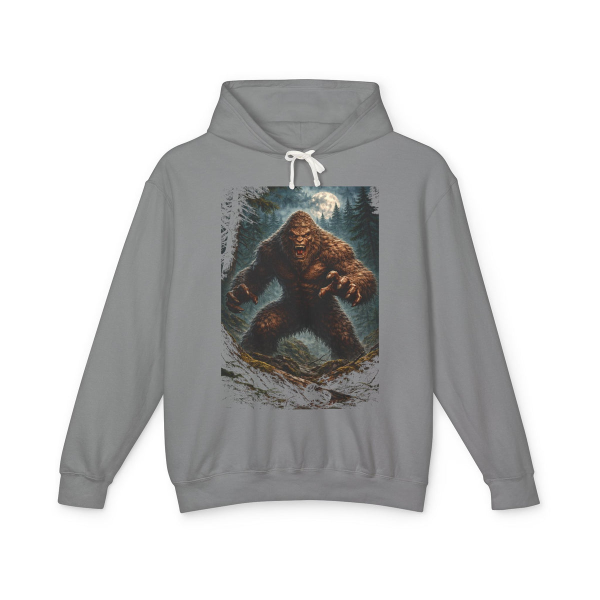 Bigfoot Forest Hoodie – Sasquatch Graphic Pullover