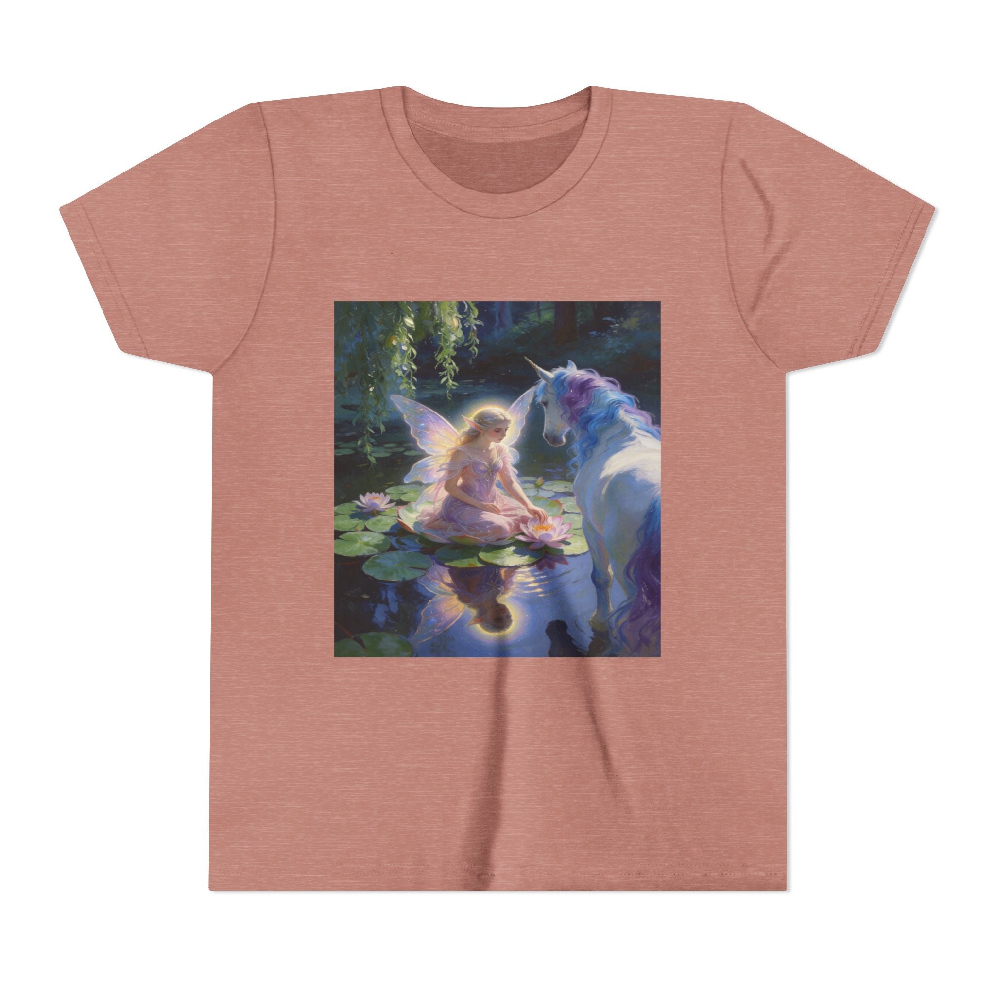 Youth Tee — Fairy and Unicorn Magic Print