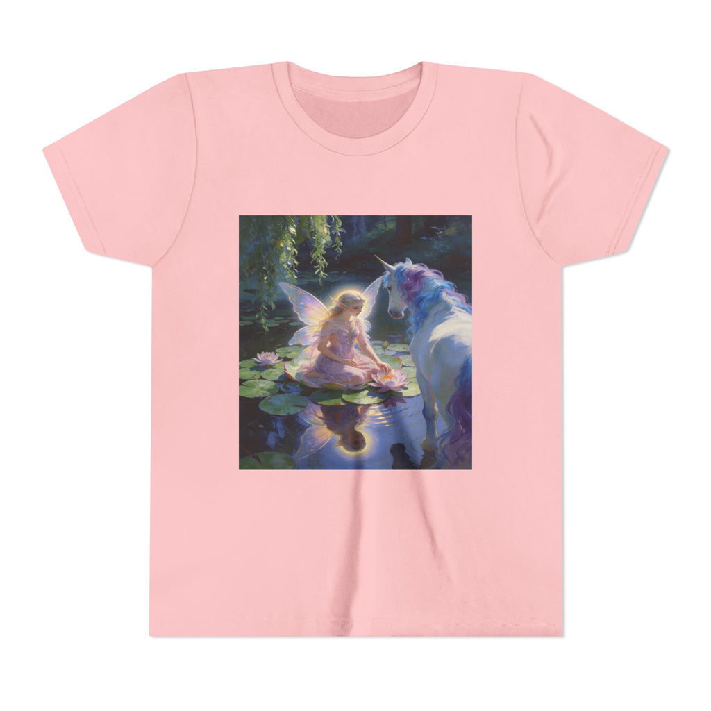 Youth Tee — Fairy and Unicorn Magic Print