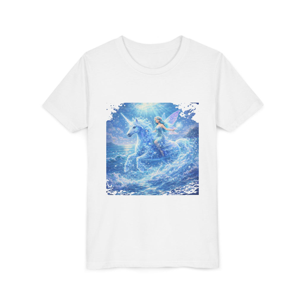 Magical Mermaid Unicorn Youth Tee – Fantasy Ocean Adventure Shirt