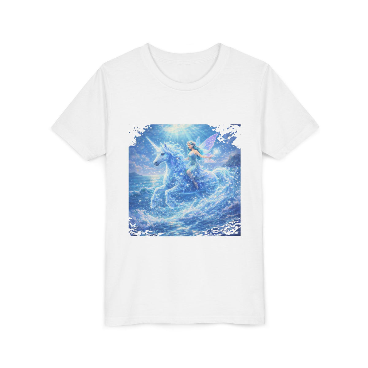 Magical Mermaid Unicorn Youth Tee – Fantasy Ocean Adventure Shirt