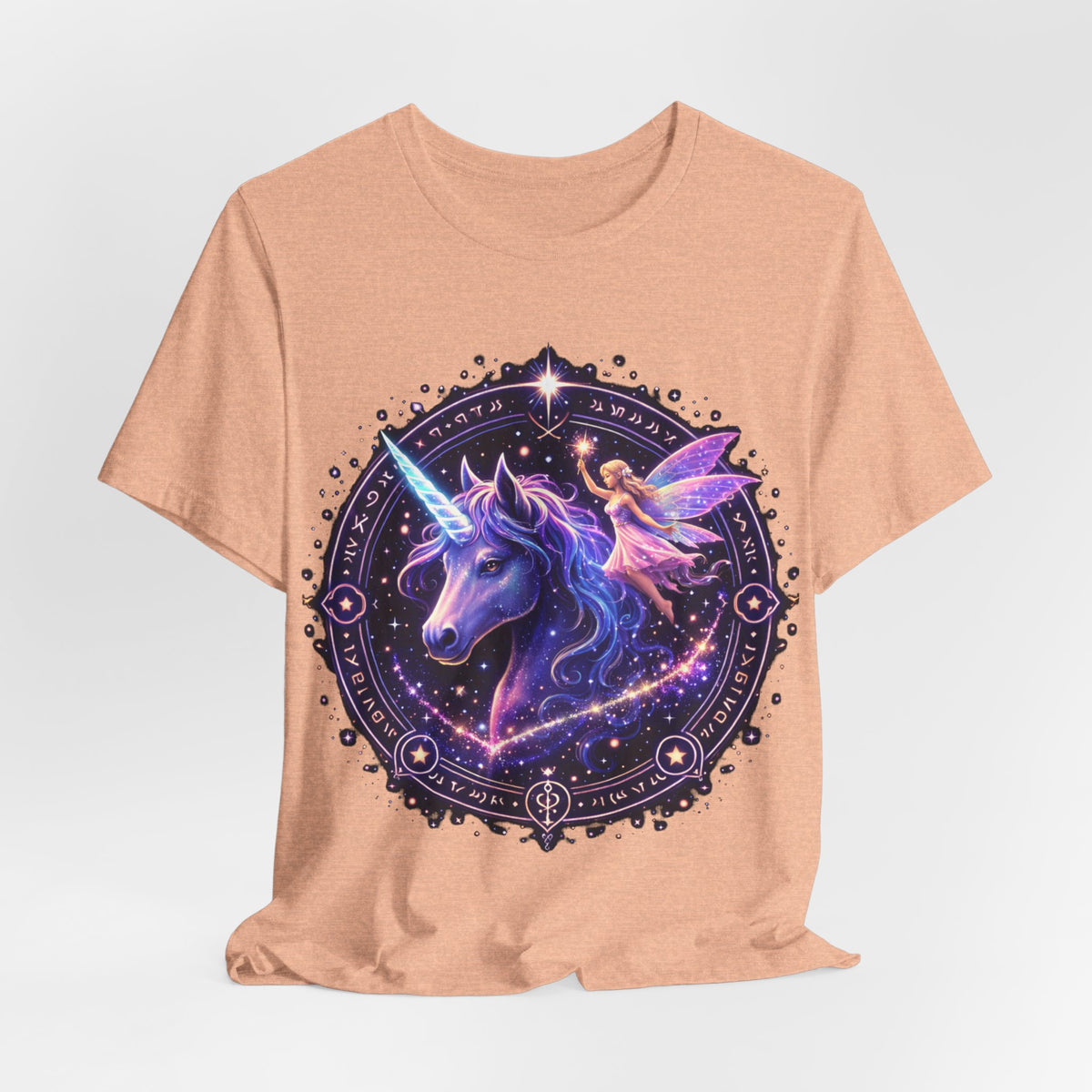 Unicorn & Fairy Galaxy Tee — Magical Fantasy Graphic T-Shirt