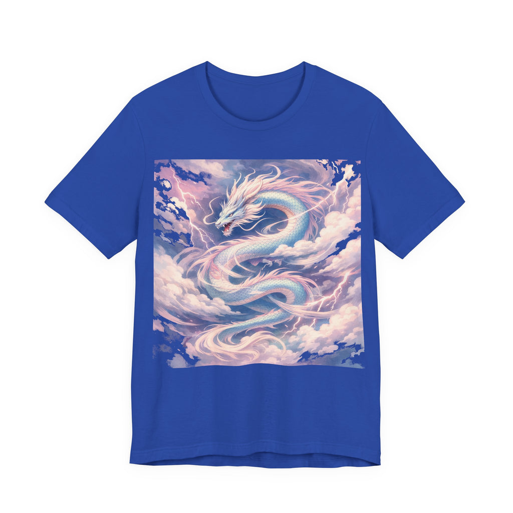 Pastel Sky Dragon T-Shirt — Ethereal Dragon Graphic Tee
