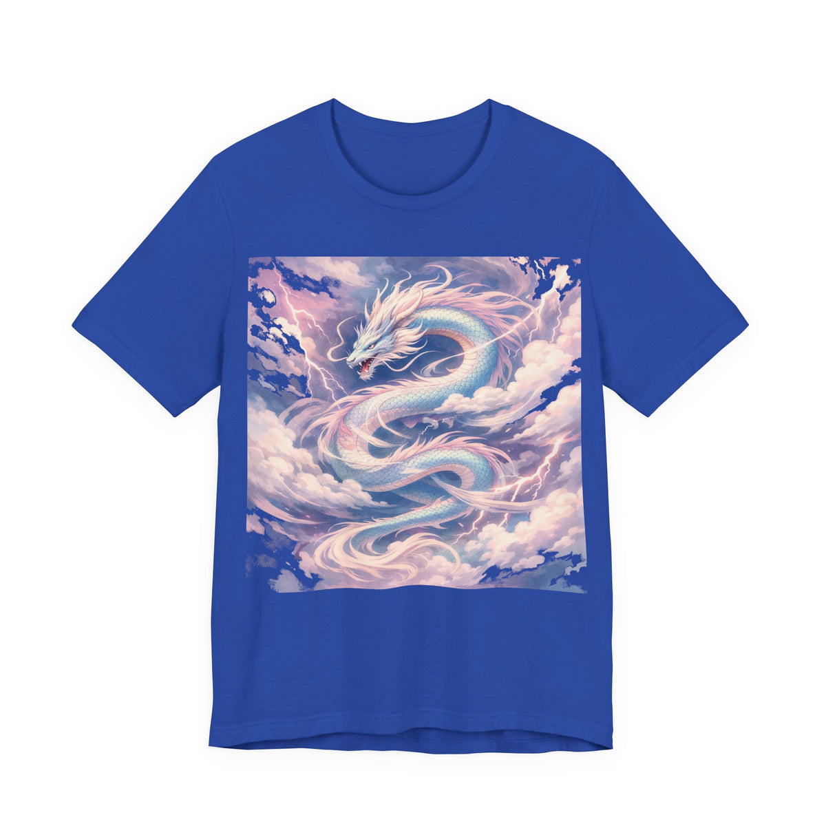 Pastel Sky Dragon T-Shirt — Ethereal Dragon Graphic Tee