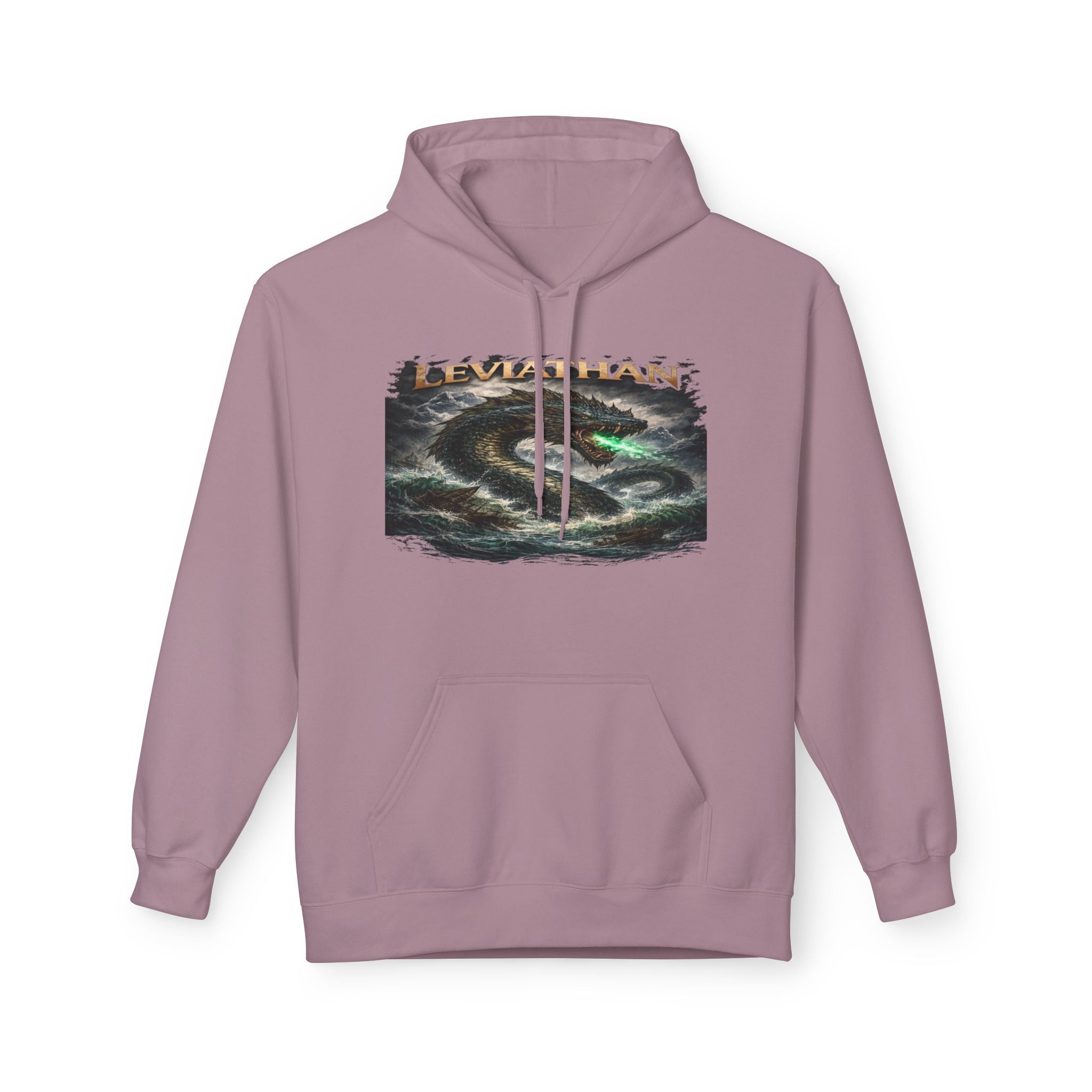 Leviarhan Hoodie — Coastal Wave Graphic Pullover