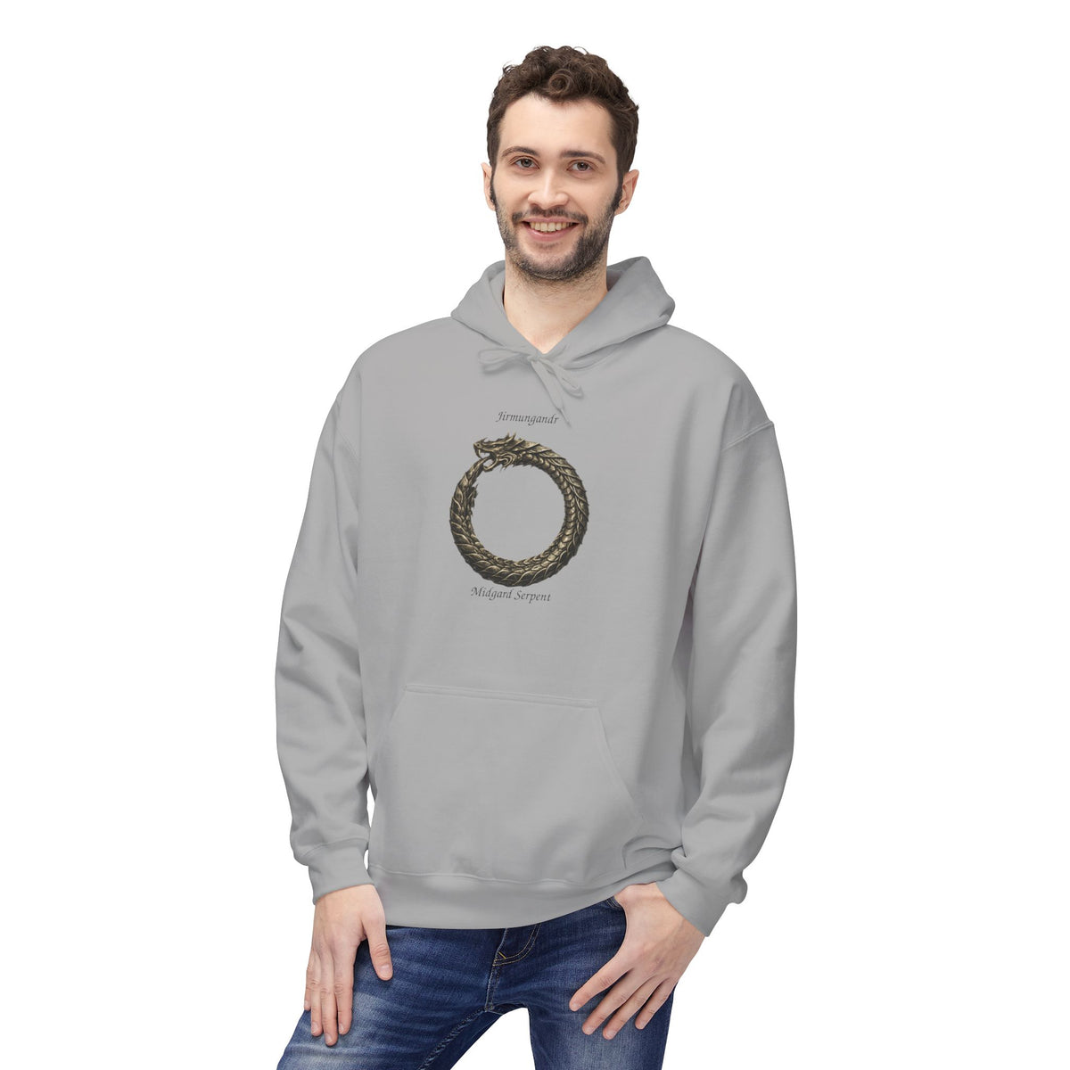 The Serpent – Jörmungandr,Ouroboros Snake Hoodie — Viking Symbol
