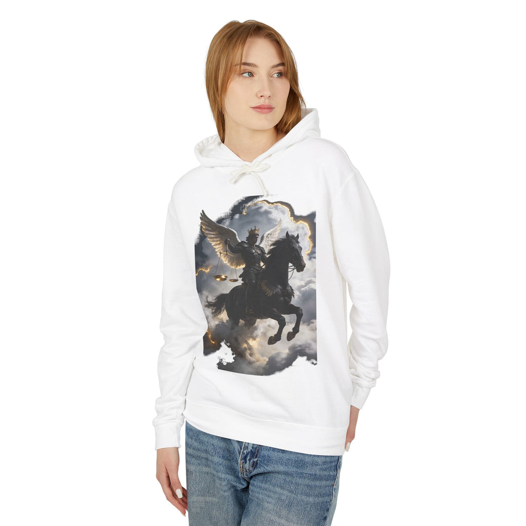 The black horse from Revelation 6:5-6-hoodie!