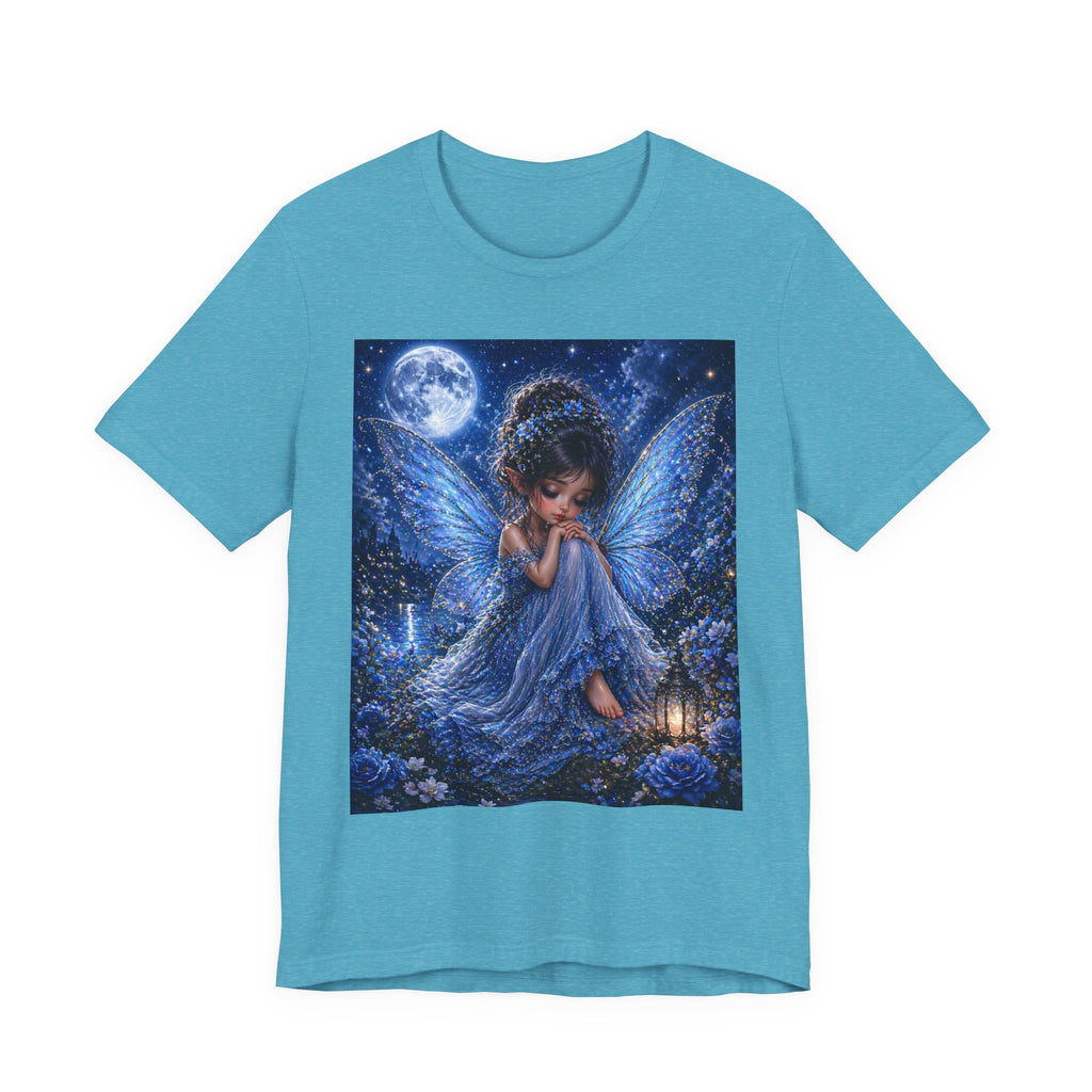 Blue Moon Fairy T-Shirt — Nighttime Fantasy Angel Tee