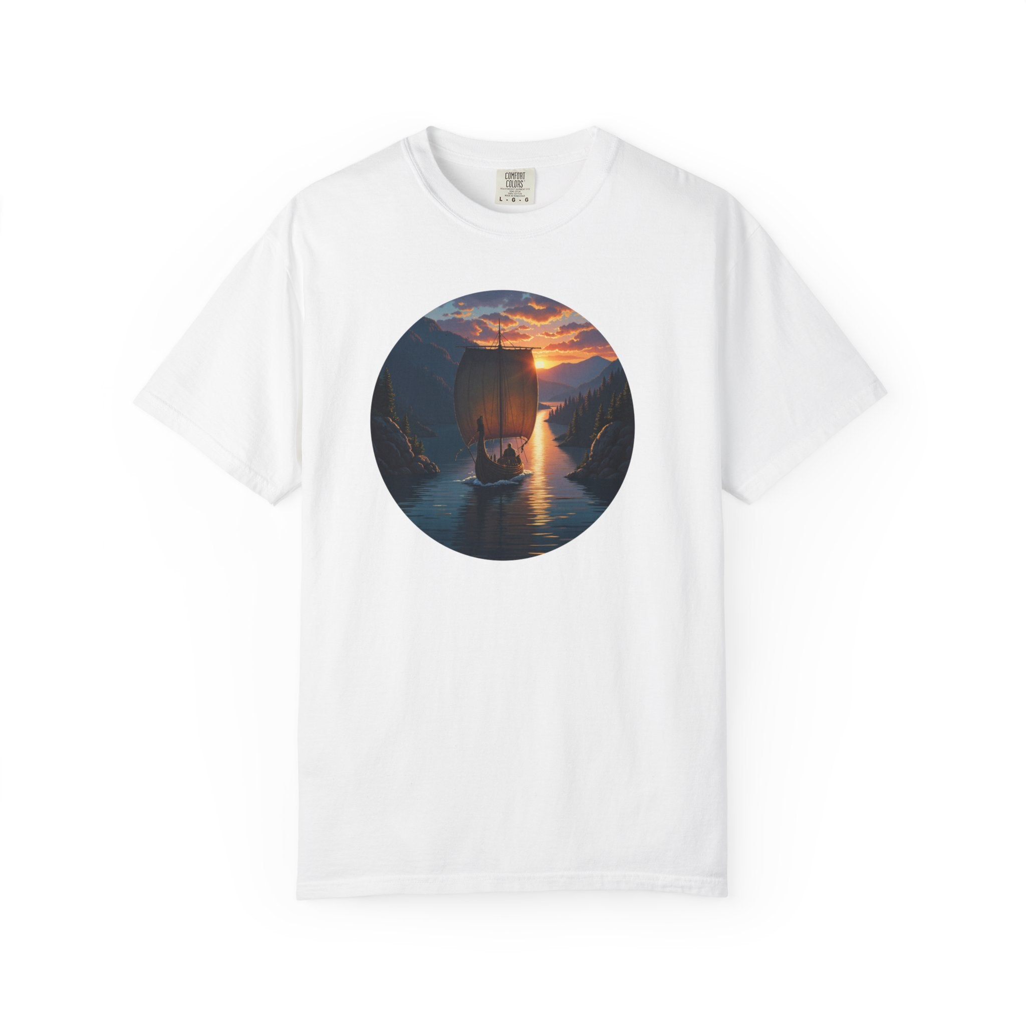 Viking boat-T-shirt