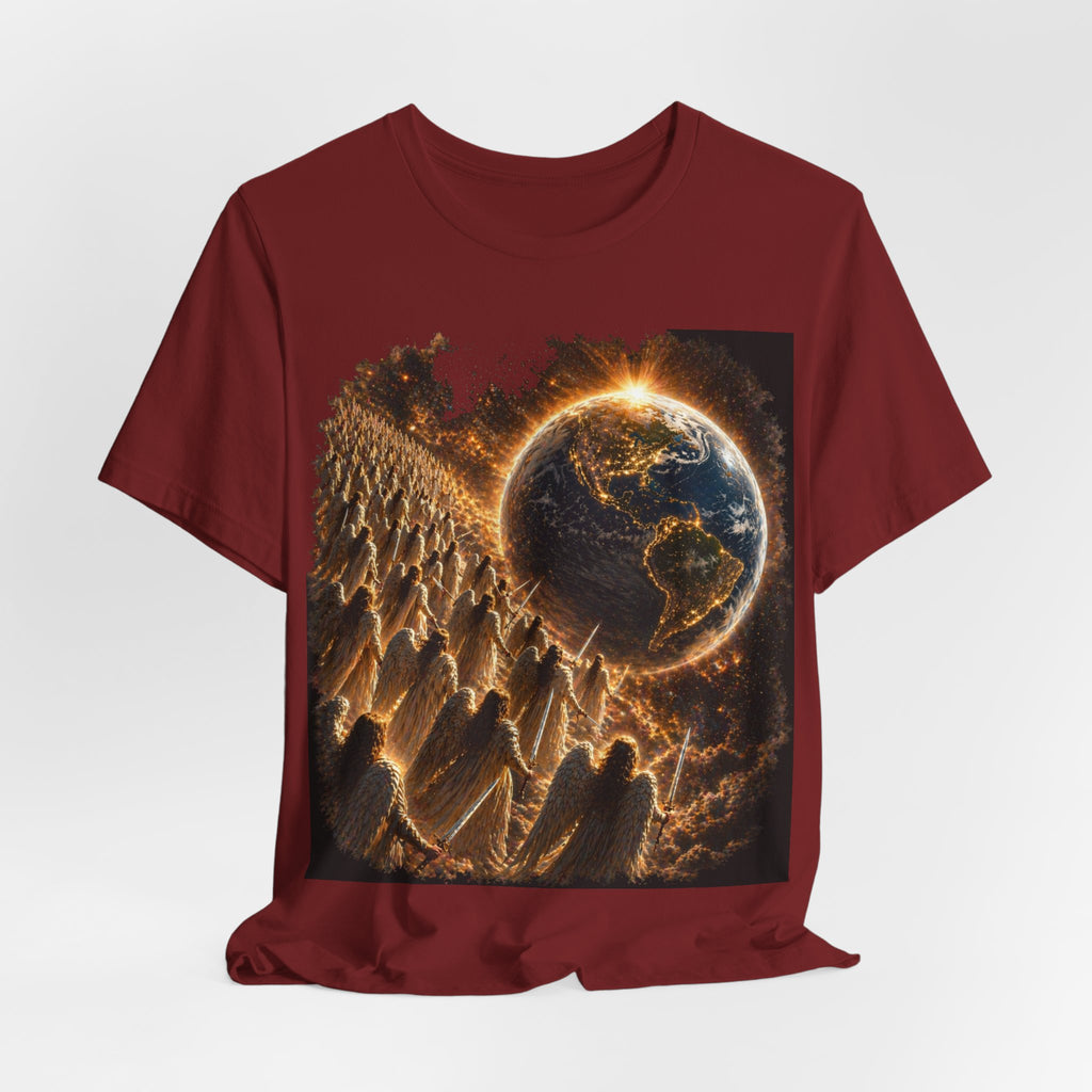 Angles coming back to Earth  Graphic Tee — To fight evil at the end of times!