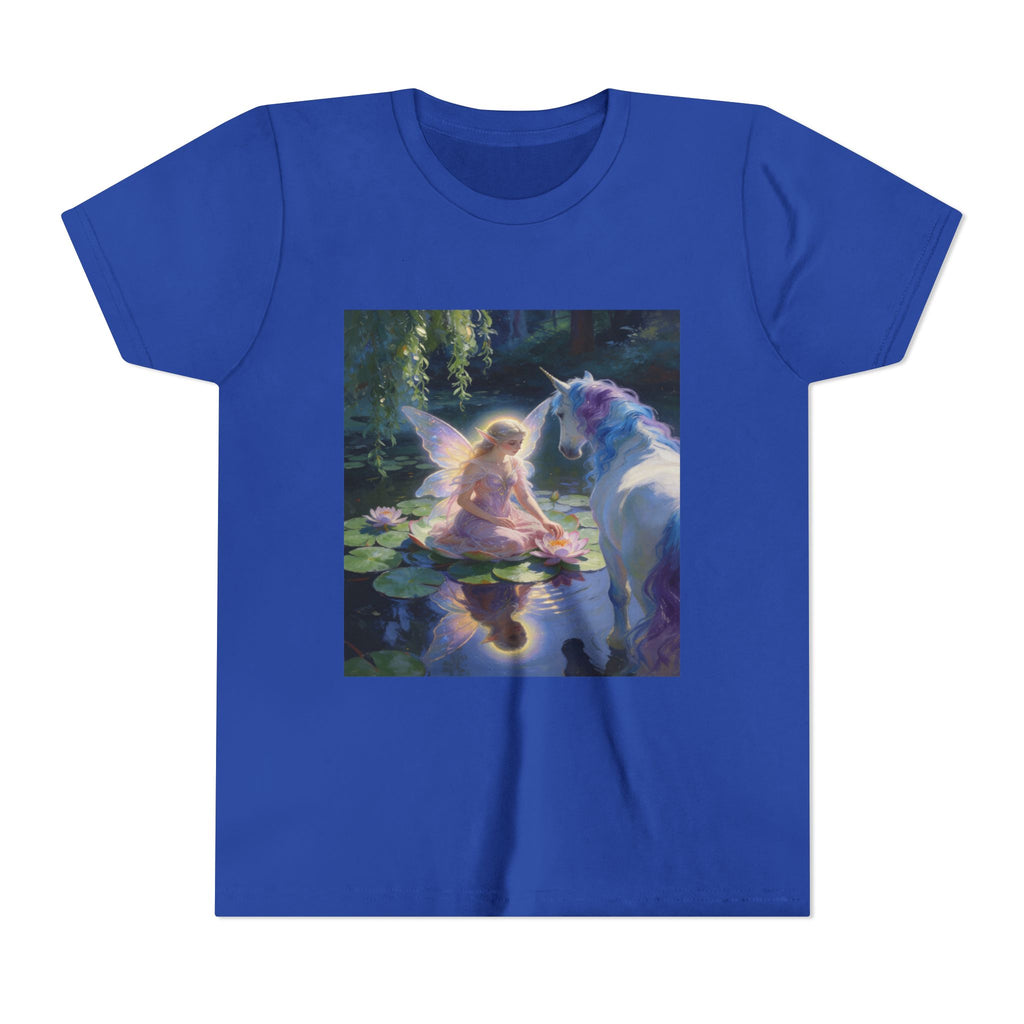 Youth Tee — Fairy and Unicorn Magic Print