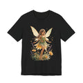 Fairy Garden T-Shirt — Vintage Floral Fairy Illustration Tee