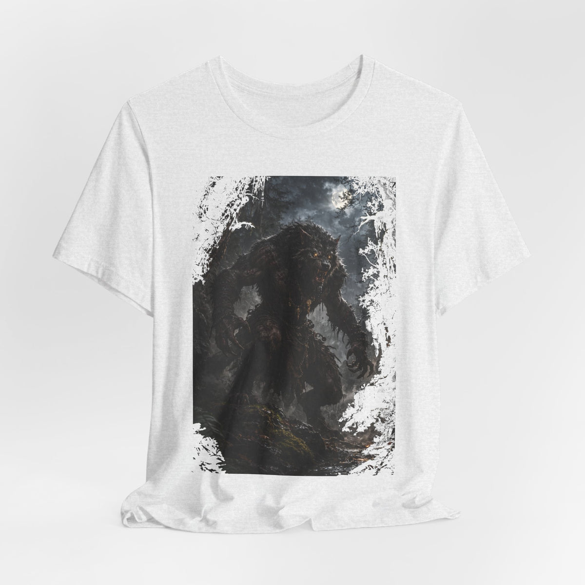 Were wolf in Dark Forest -A Mythocal Monster from the past! Graphic Tee