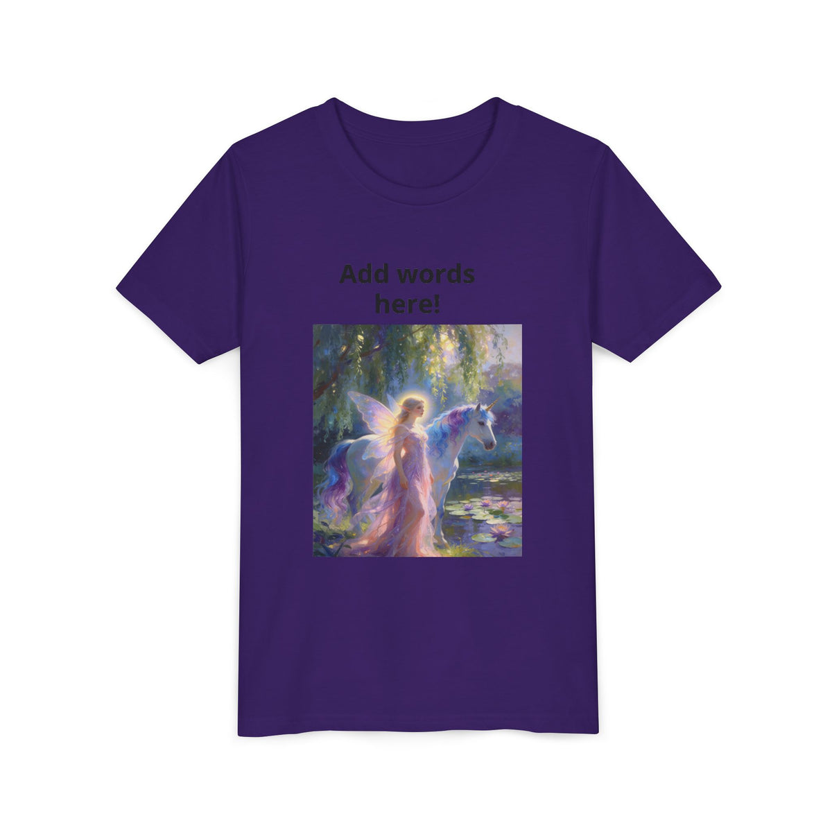 DYI your own Youth Tee —  (Custom Text Option)