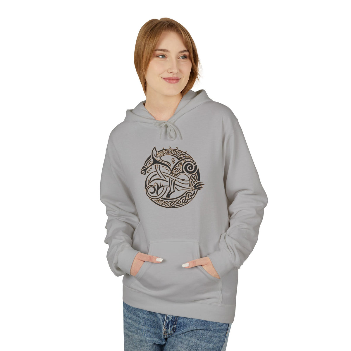 The Wolf – A Symbol of Power, Destruction, and Loyalty-Hoodie