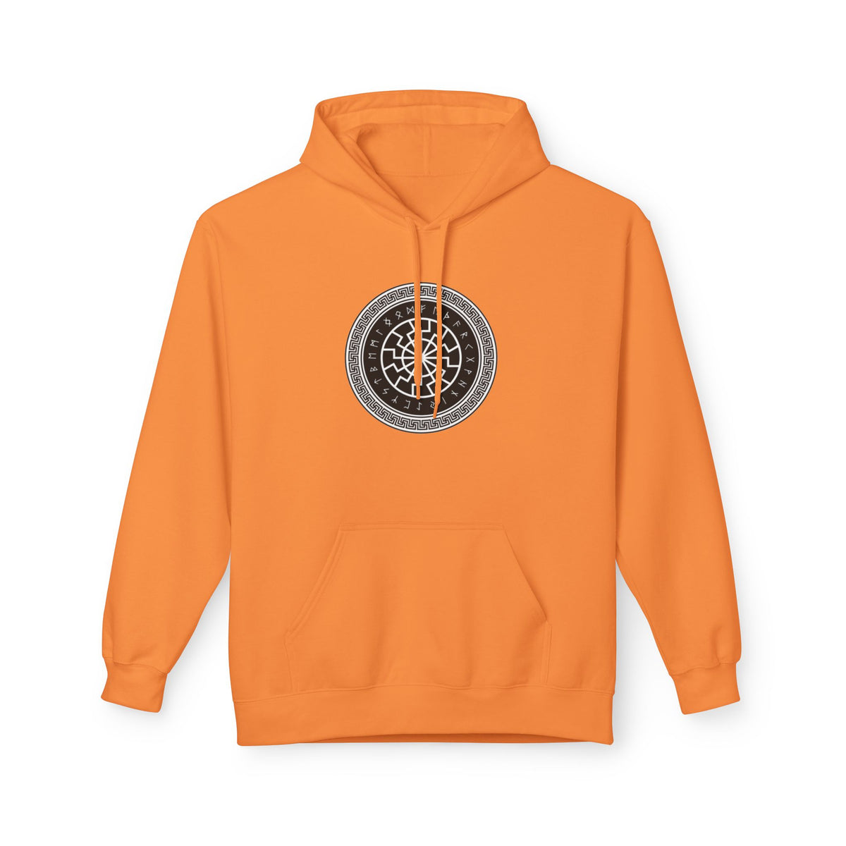 A Symbol of Luck in Norse Culture-Hoodie — Geometric Spiritual Graphic