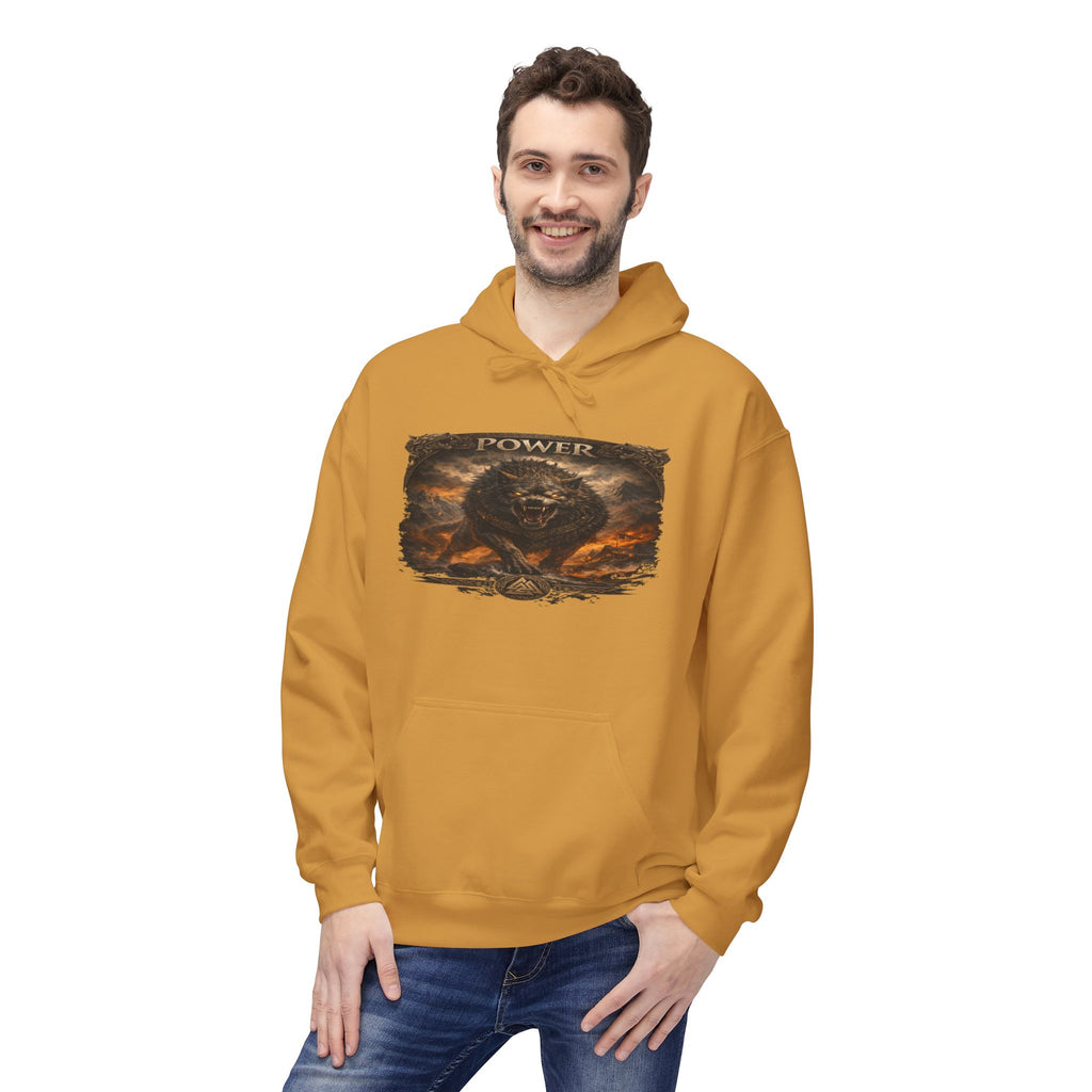 Fenrir is undoubtedly the strongest and most powerful wolf of all -Hoodie – Adventure Outdoors Pullover
