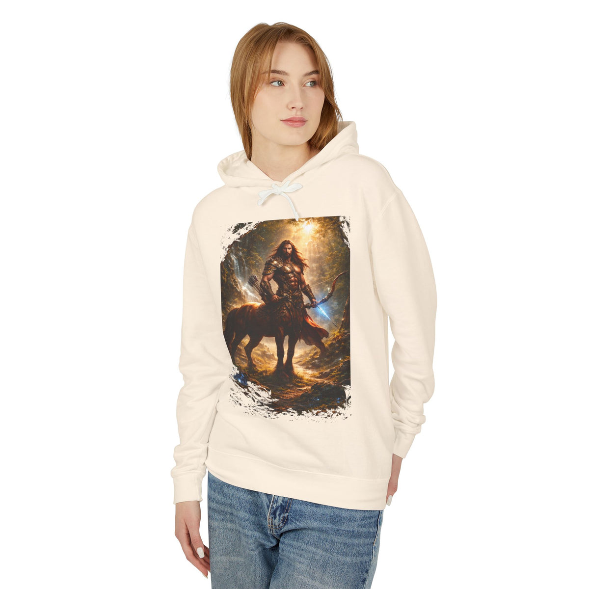 Centaur Graphic Hoodie — Norse Myth Fantasy Pullover