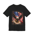 Patriotic Eagle T-Shirt — American Flag Bald Eagle Graphic Tee