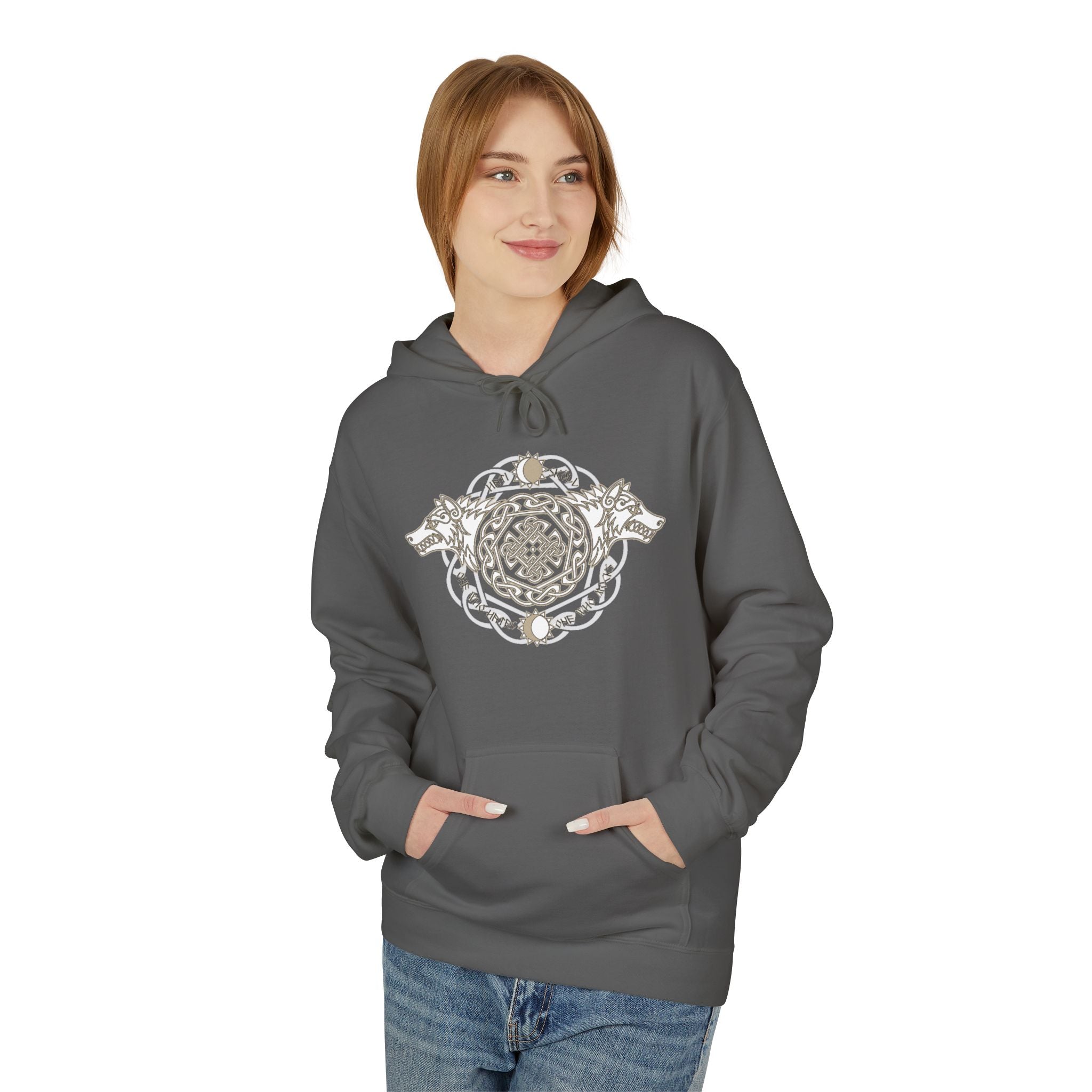 Viking wolfs-Softstyle Fleece Hoodie