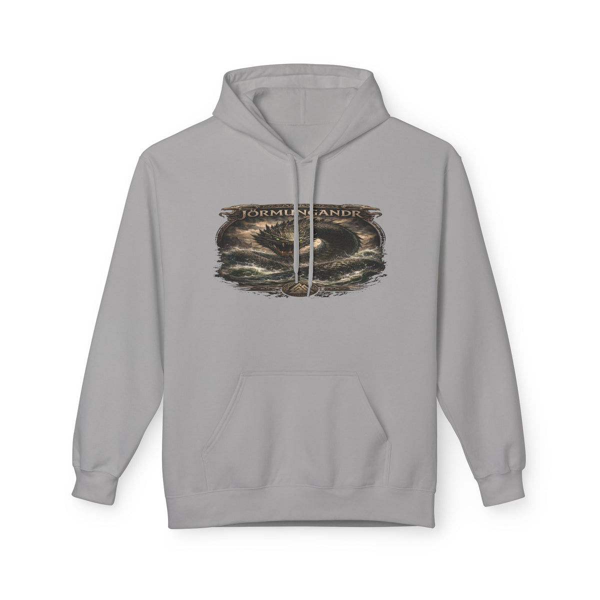 Jörmungandr is the Midgard serpent Viking Hoodie —