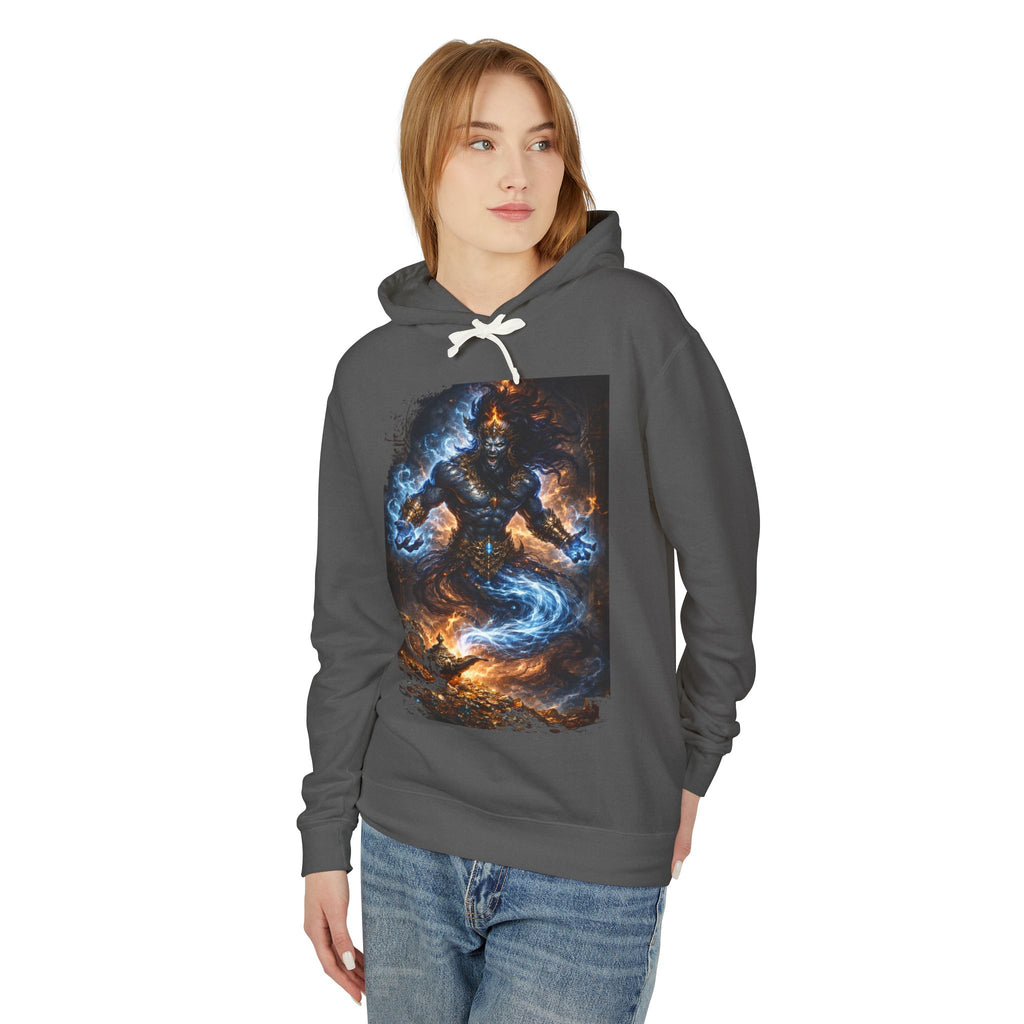 Jinn Hoodie — Mystic Fire & Water Fantasy Sweatshirt