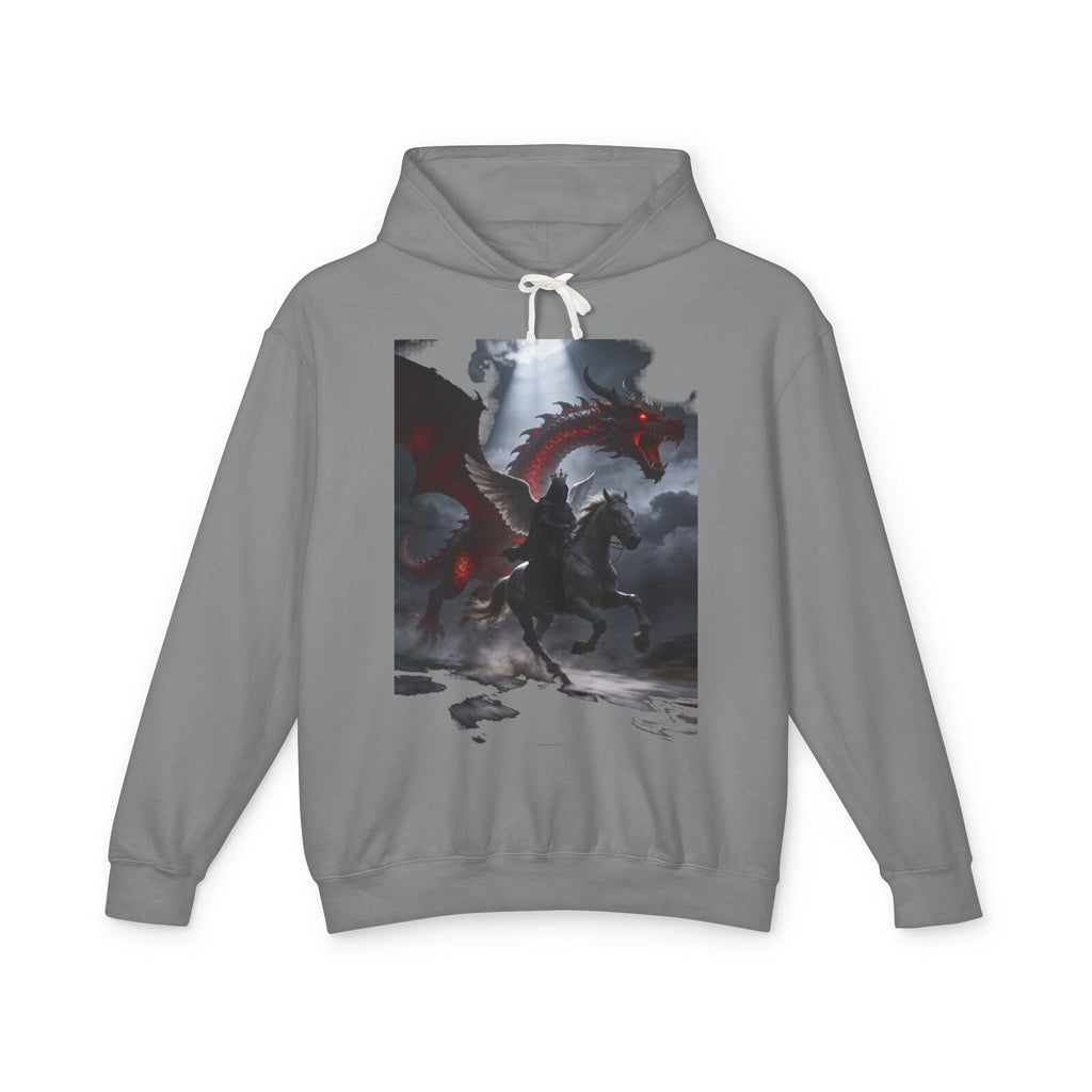 The black horse from Revelation 6:5-6 Hoodie