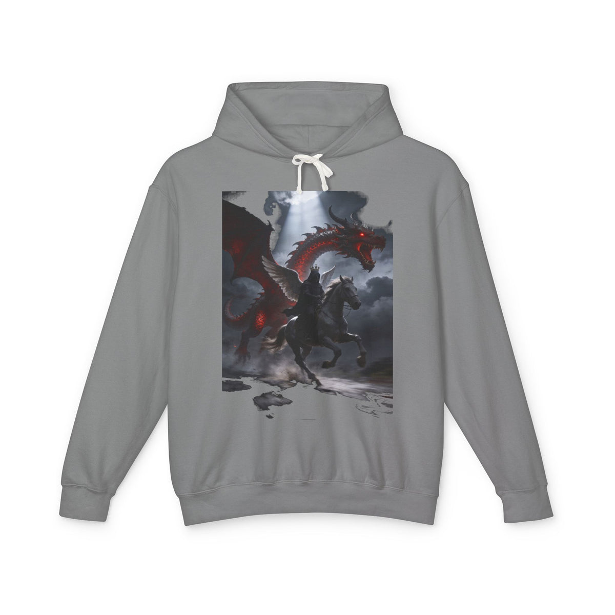 The black horse from Revelation 6:5-6 Hoodie