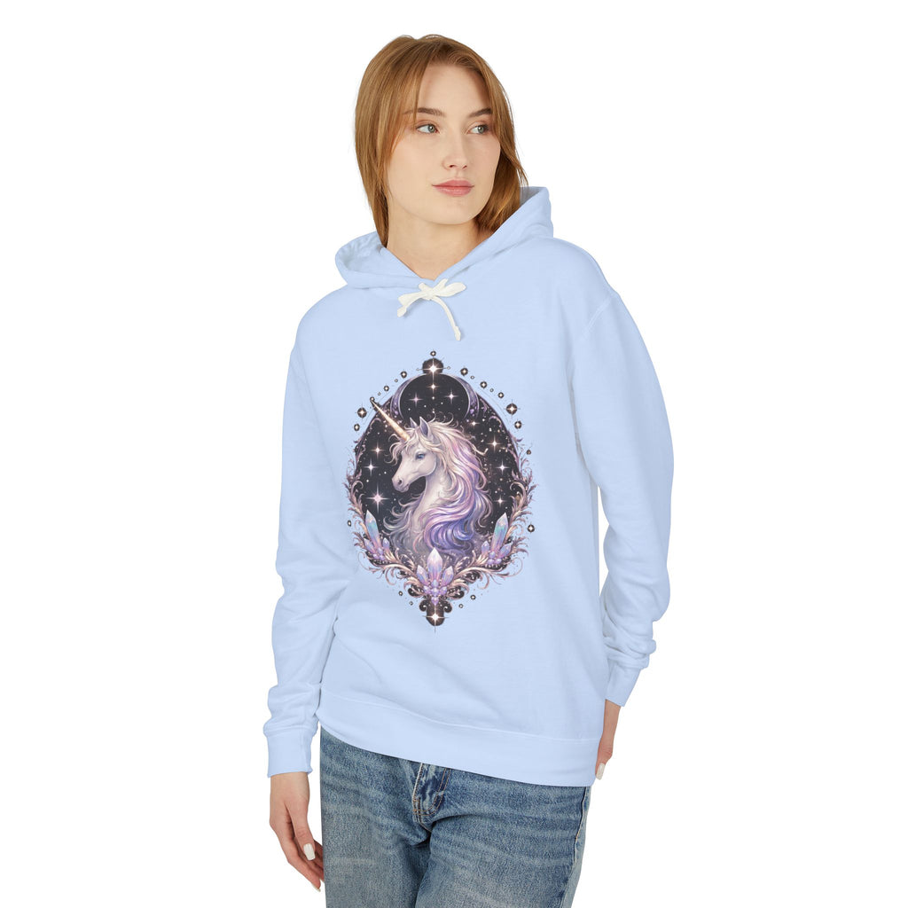 Mystic Unicorn Hoodie — Pastel Galaxy Horse Hooded Sweatshirt