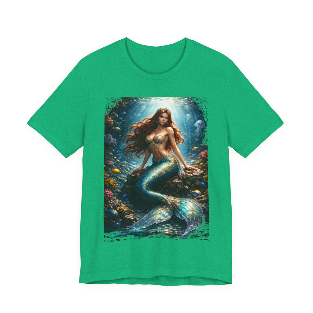 Mermaid Fantasy T-Shirt — Underwater Ocean Siren Graphic Tee