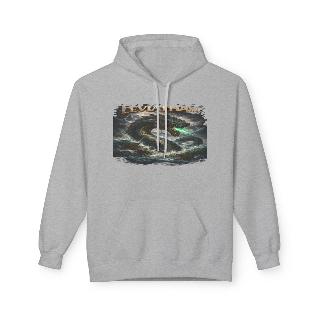 Leviarhan Hoodie — Coastal Wave Graphic Pullover