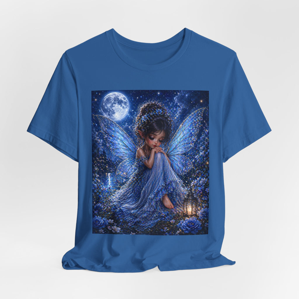 Blue Moon Fairy T-Shirt — Nighttime Fantasy Angel Tee