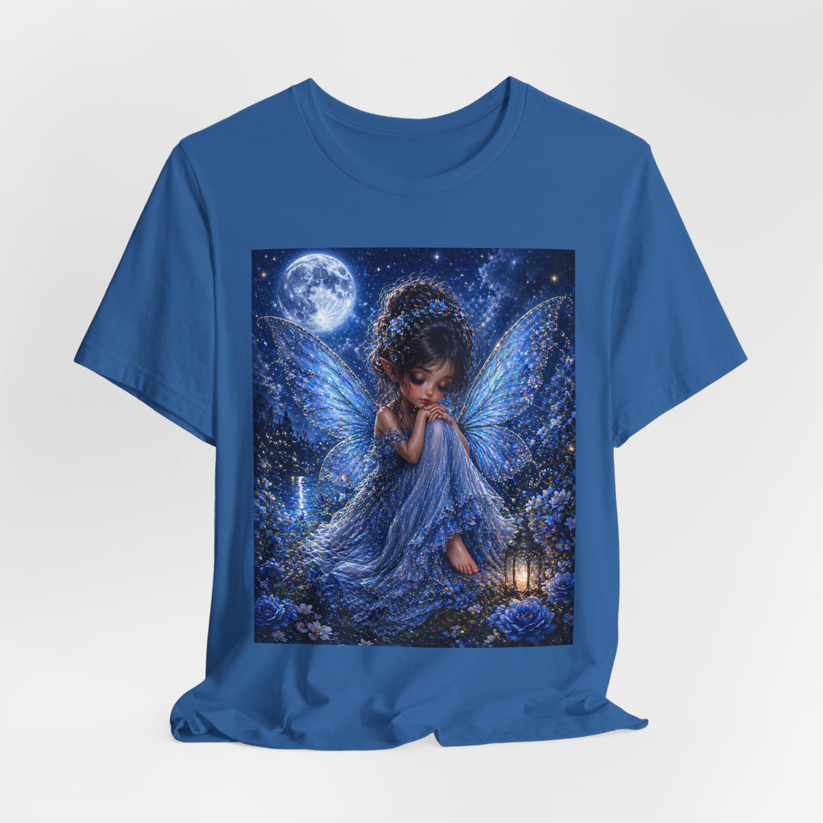 Blue Moon Fairy T-Shirt — Nighttime Fantasy Angel Tee
