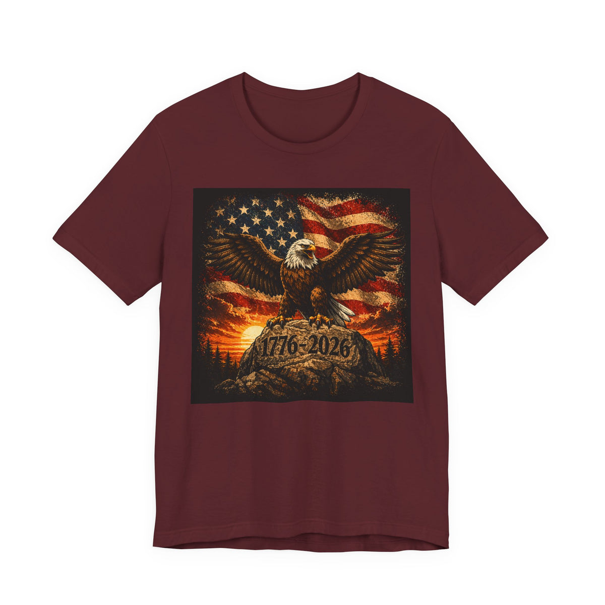 Patriotic Eagle 1776–2026 T-Shirt