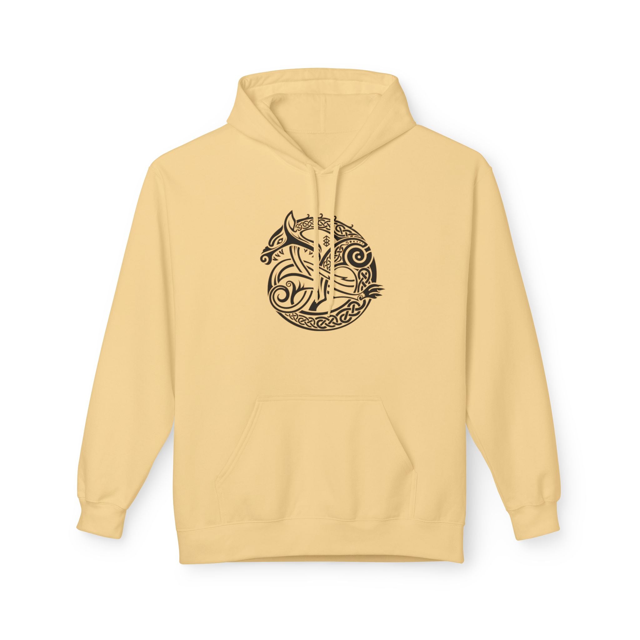The Wolf – A Symbol of Power, Destruction, and Loyalty-Hoodie