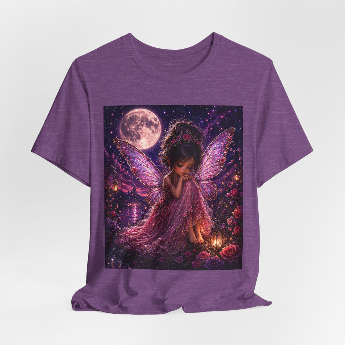 Purple Fairy T-Shirt — Enchanted Moonlit Fairy Tee