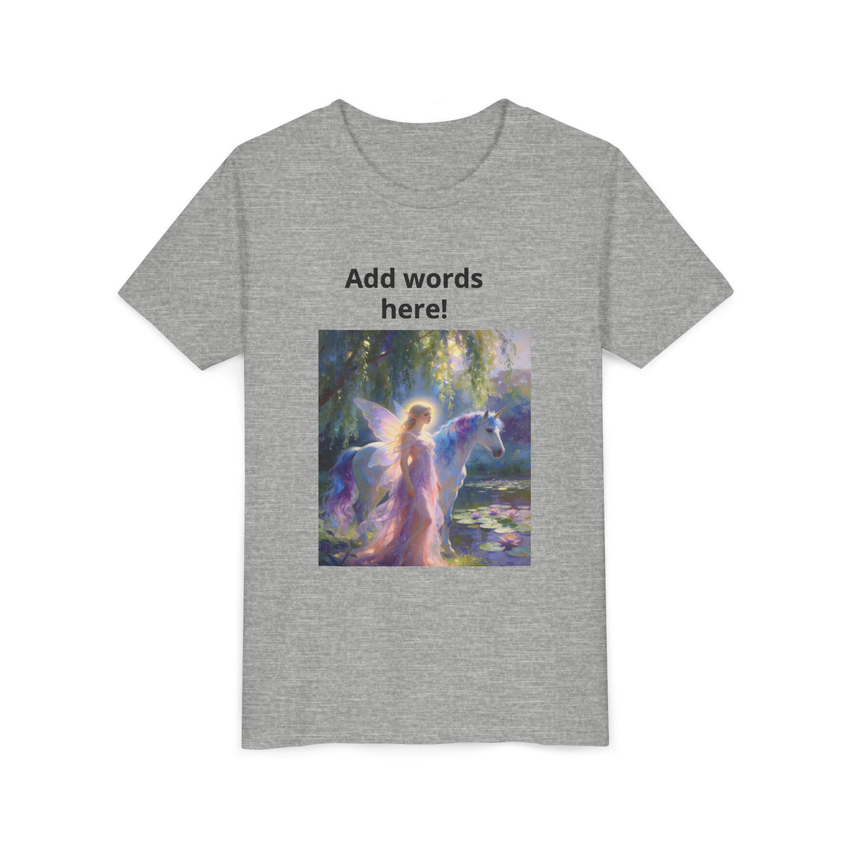 DYI your own Youth Tee —  (Custom Text Option)