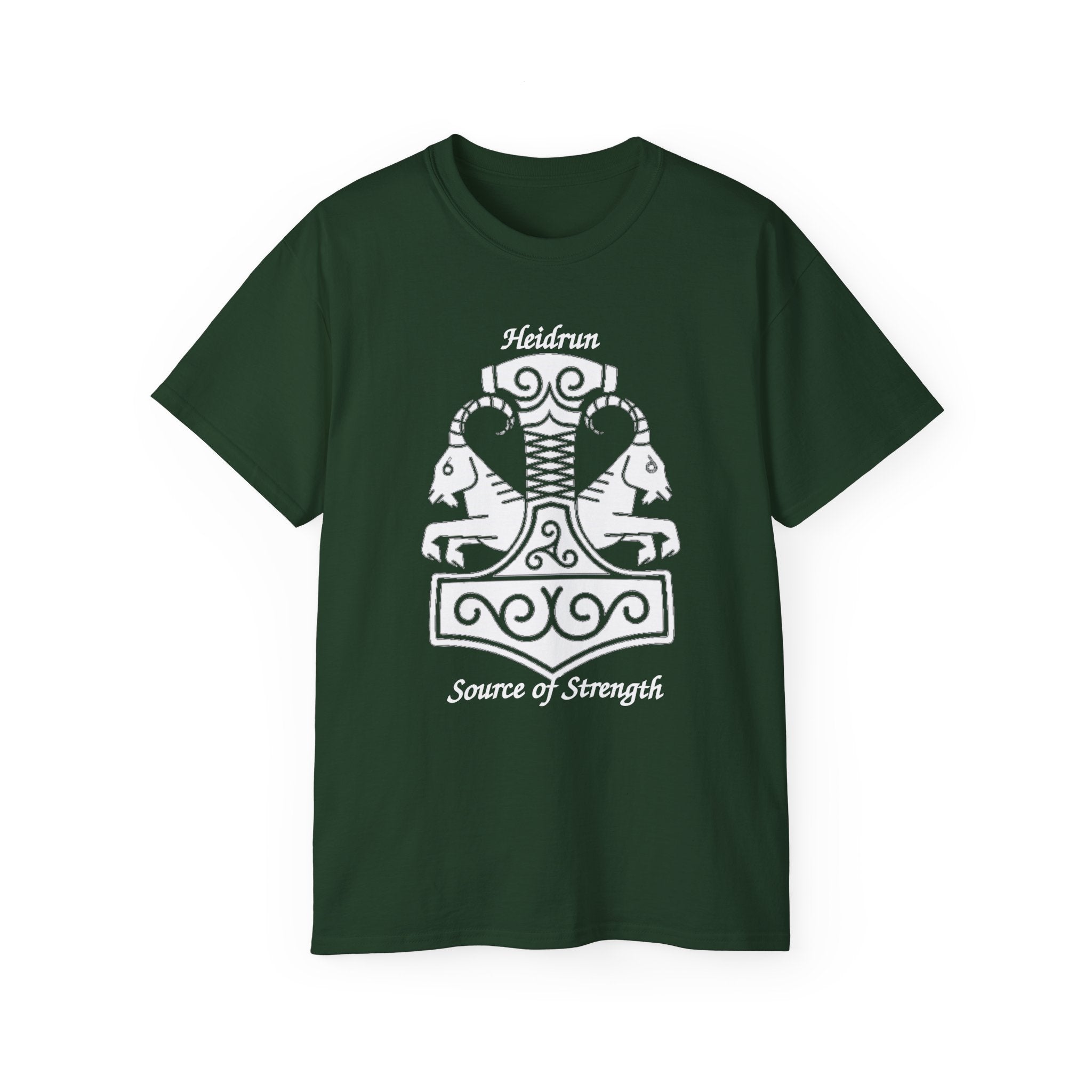 The Goat – Heidrun, The Source of Strength Cotton T-Shirt